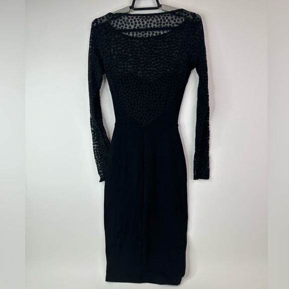 American apparel sheer midi bodycon dress, small - Picture 5 of 13